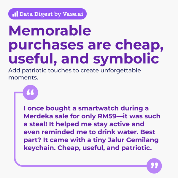 Vase.ai Data Digest: Memorable purchases are cheap, useful, and symbolic