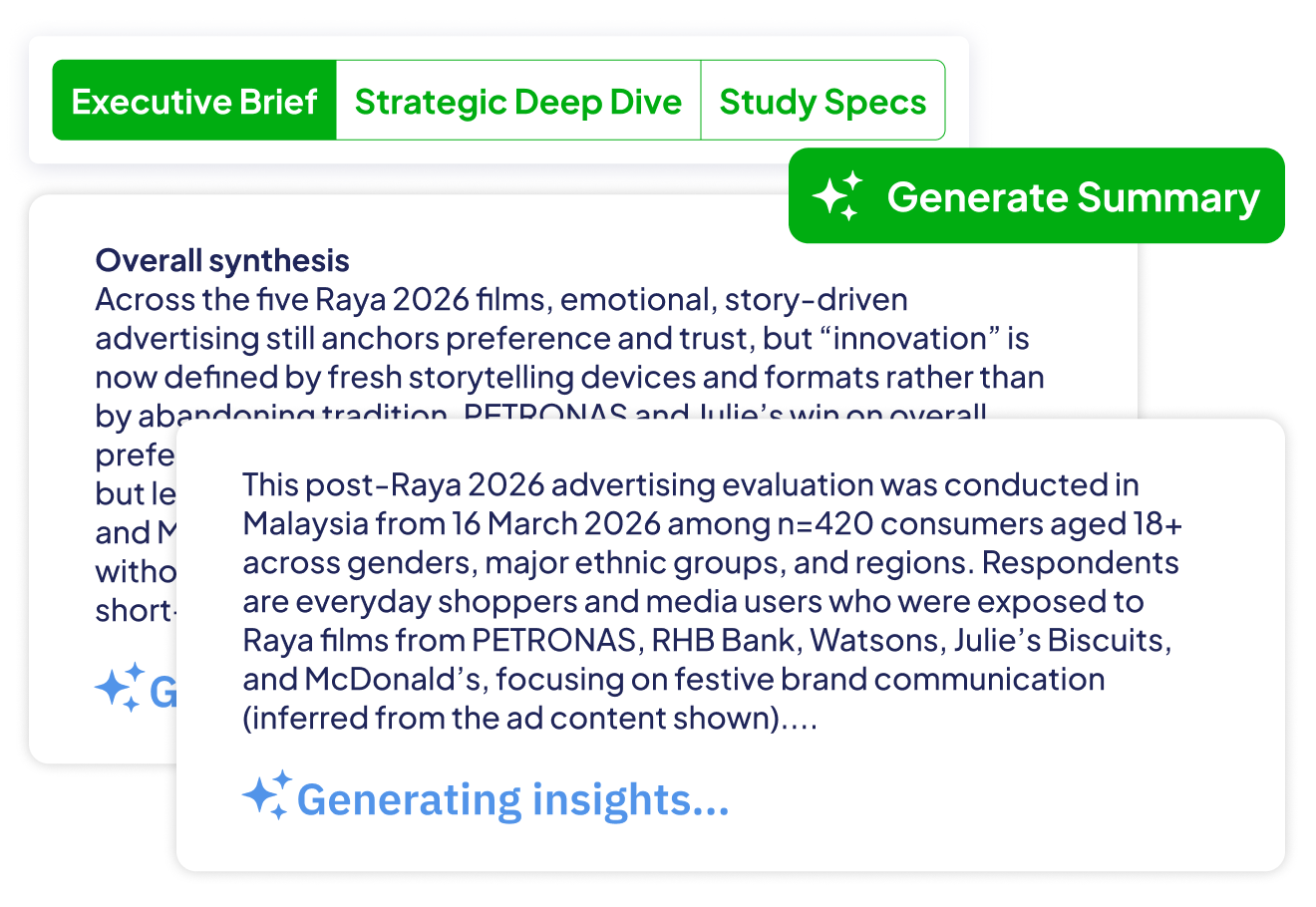 Vase.ai Product Feature: AI Executive Summaries