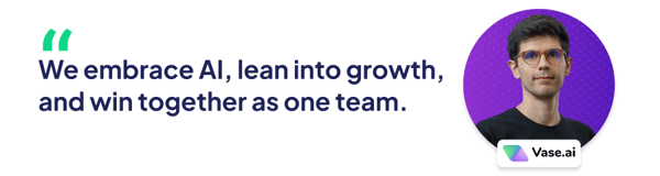 We embrace AI, lean into growth, and win together as one team.