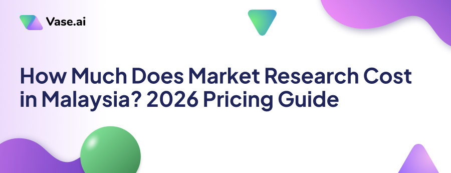 How Much Does Market Research Cost in Malaysia? 2026 Pricing Guide