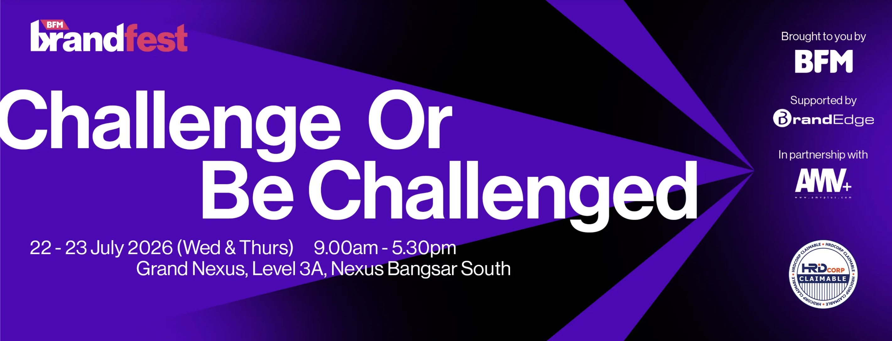 Vase.ai team at BFM Brandfest 2026, Malaysia's Challenge or Be Challenged marketing conference